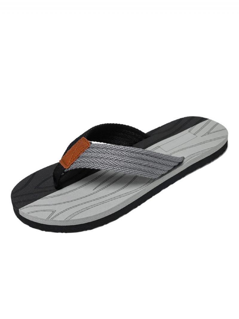 Miesten Sandaalit Slip-on Pvc-ylempi Eva-pohja - Harmaa