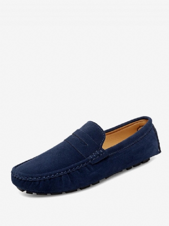 Loafer-kengät Miehille Pyöreävarvas-slip-on-ajokengät