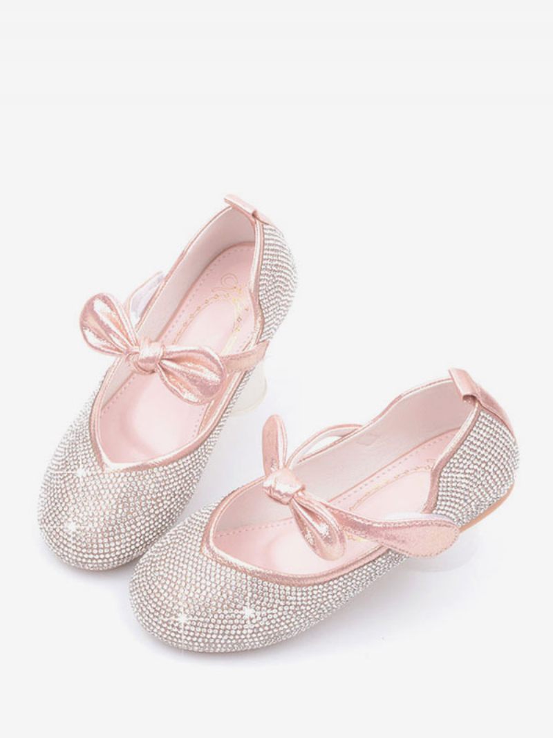 Kukkatyttö Kengät Strassikivet Bowknot Flats