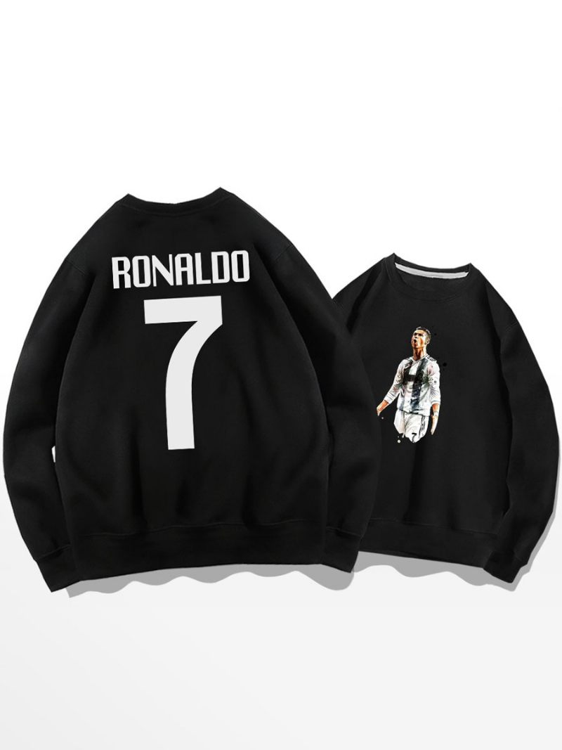 Cristiano Training Sweatshirt Ronaldo Numero 7 Miesten Toppi