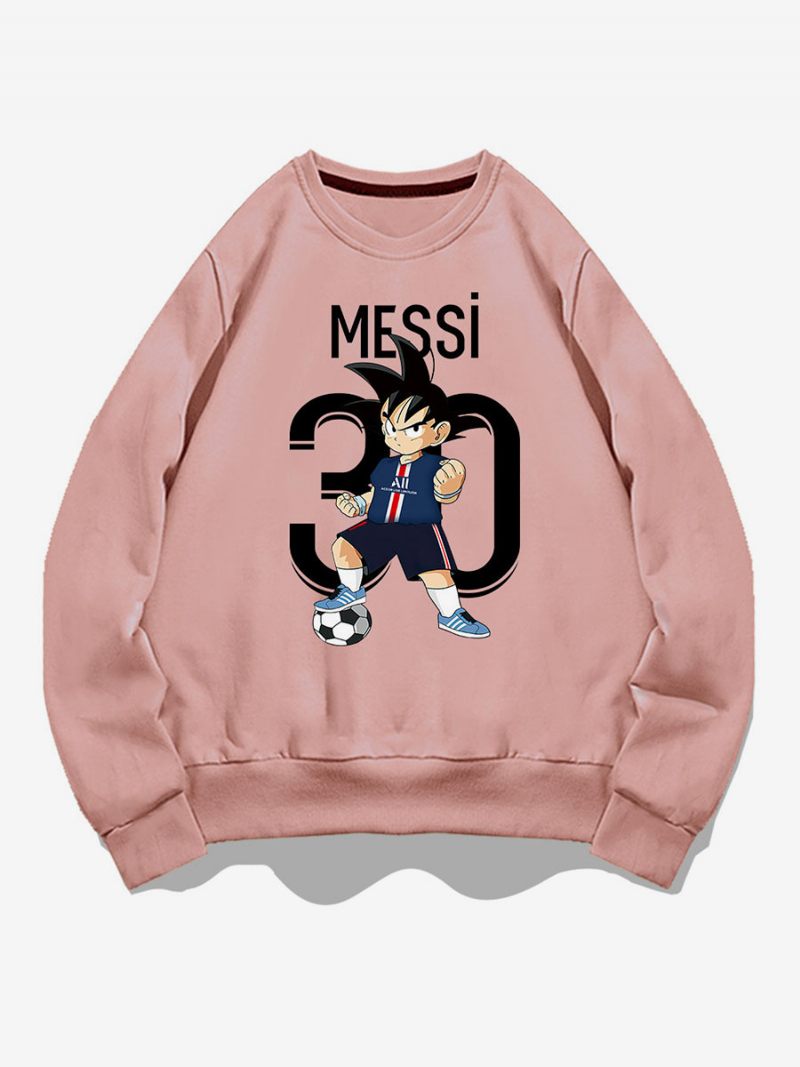 Messi Sweatshirt Miesten Aikuisten Toppi - Pink