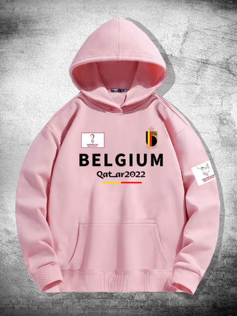 Miesten Belgia Team -huppari - Pink