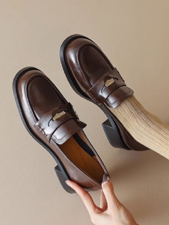 Naisten Ruskeat Loaferit