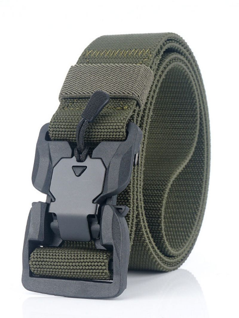 Miesten Vyö Nylon Chic Musta - Hunter Green