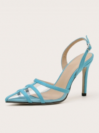 Naisten Kirkkaat Pvc Stiletto Heel Slingback -pumput