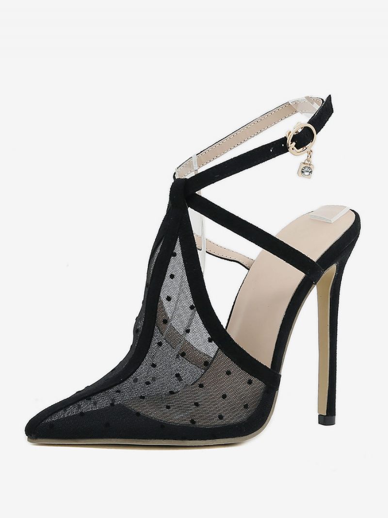 Naisten Korkokengät Stiletto Heel Mesh Pumps