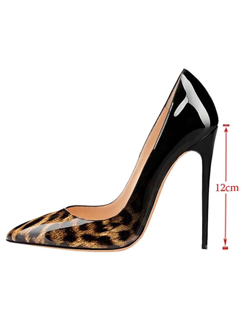 Naisten Seksikäs Leopardikuvioiset Korkokengät Basic Stiletto Heel Pumps - Leopardi