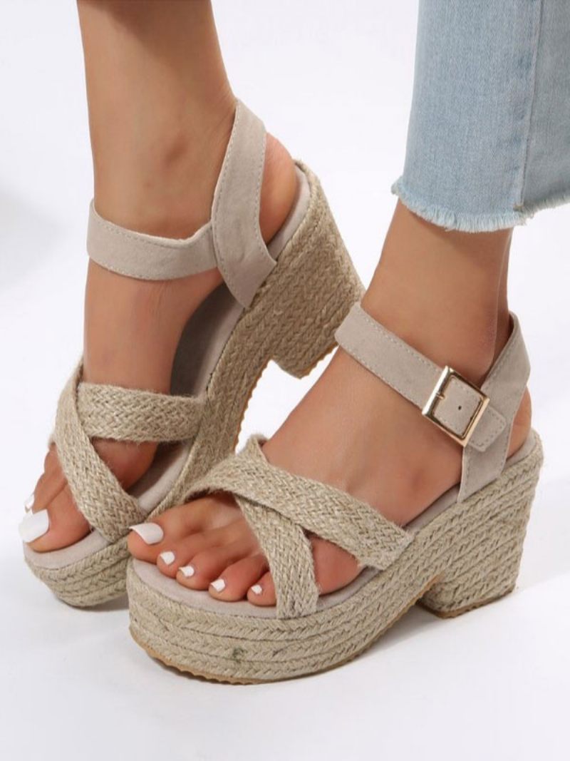 Naisten Wedge Heels Street Wear -sandaalit